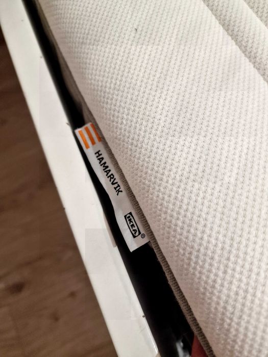 Łóżko/ leżanka IKEA BRIMNES- 2 szuflady , 1 materac. 80x200