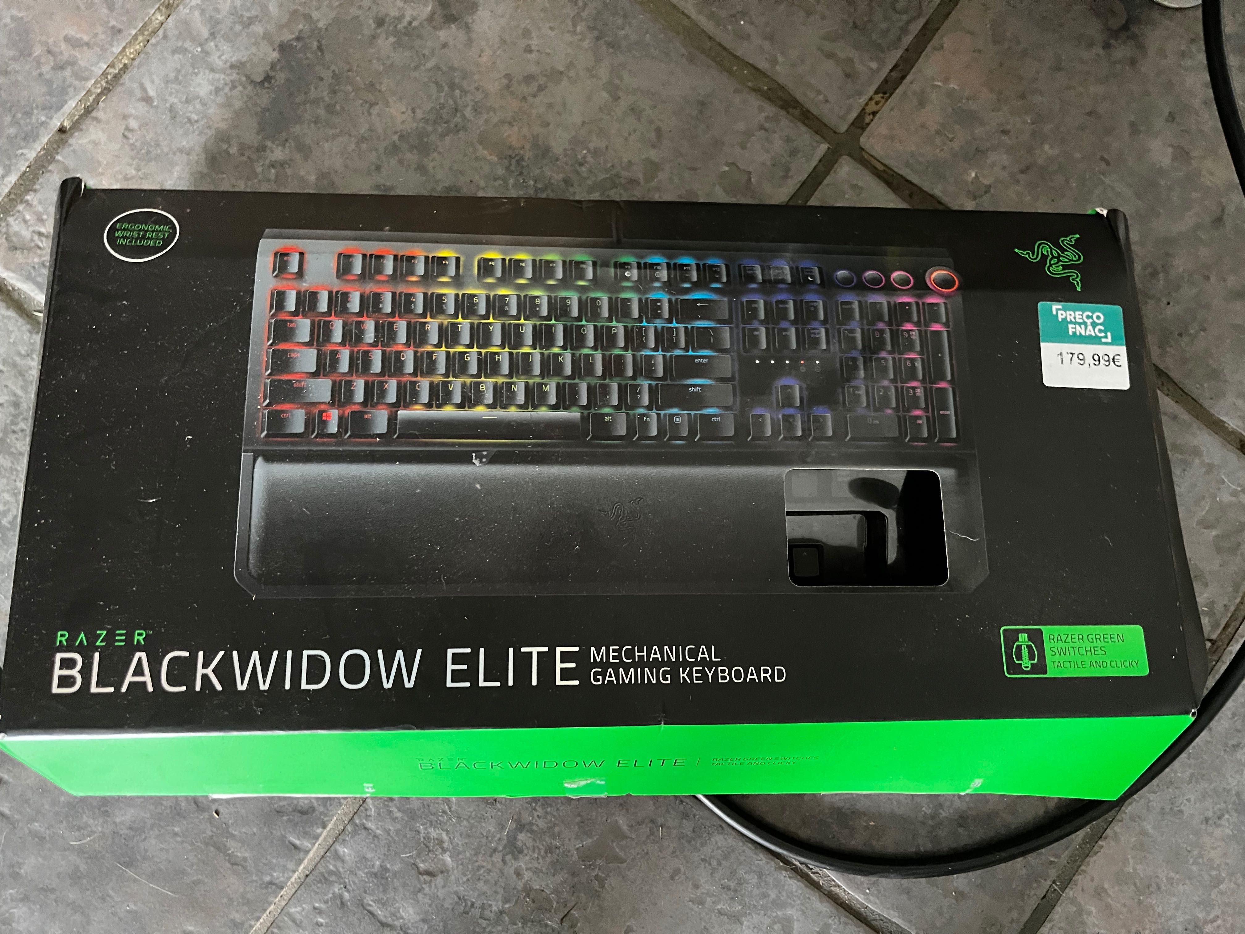 Razer Blackwidow Elite *NOVO*