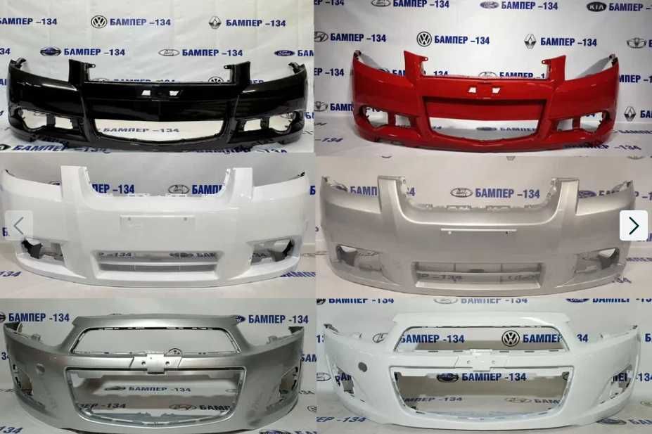 Бампер передний Шевроле Авео в цвет Т-200 Т-250 Т-255 Т-300 Aveo t