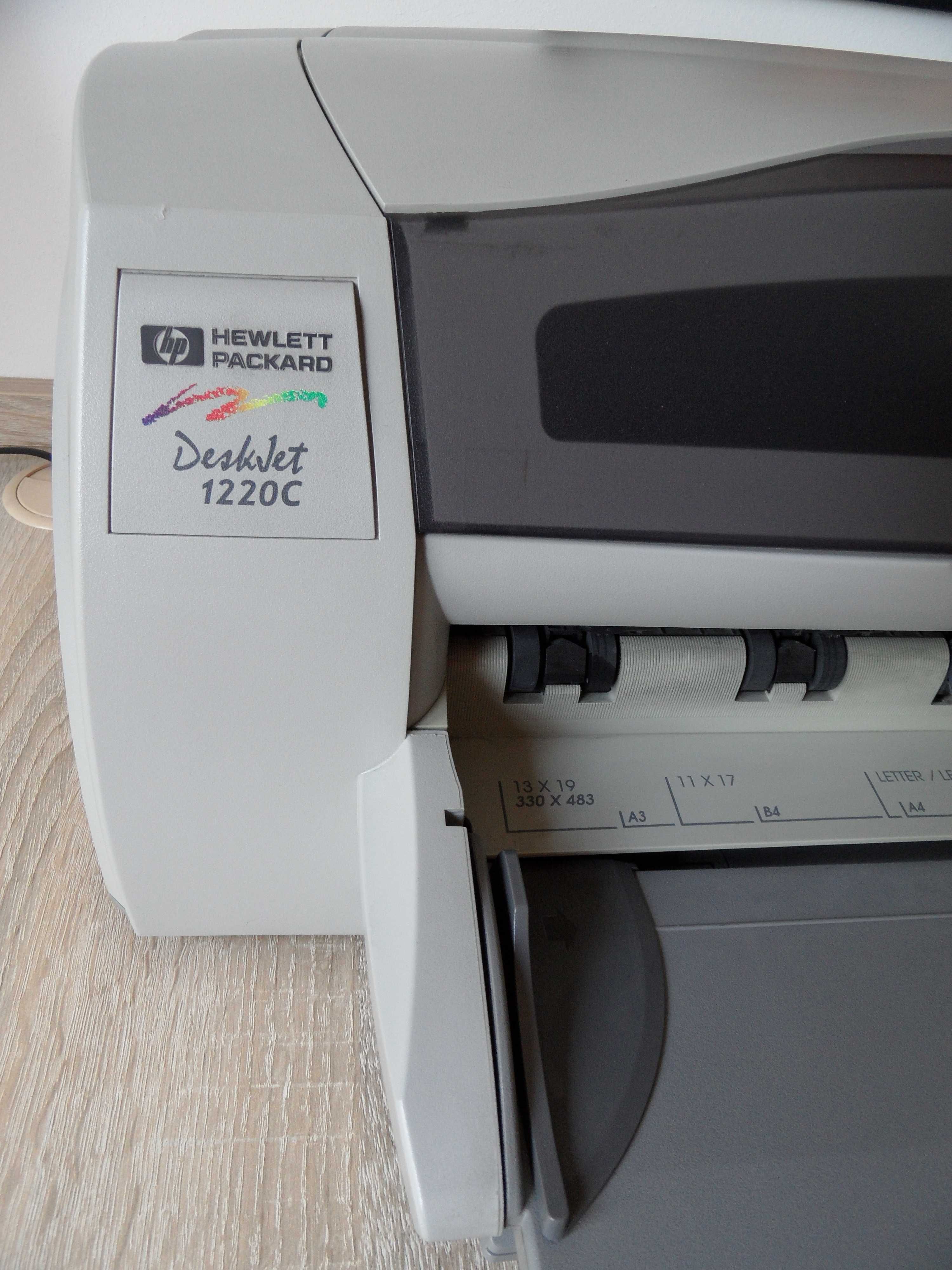 Drukarka HP DeskJet serii 1220c – kolor A3