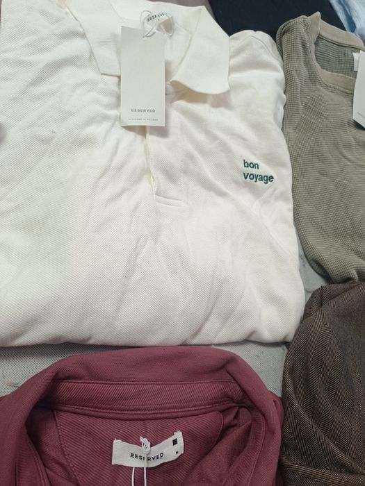 Reserved pakiet odzieży męskiej+nowa z metką