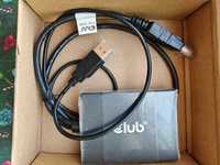 Переходник adapter Club 3D CAC-1010 DisplayPort to DVI-D DL HDCP