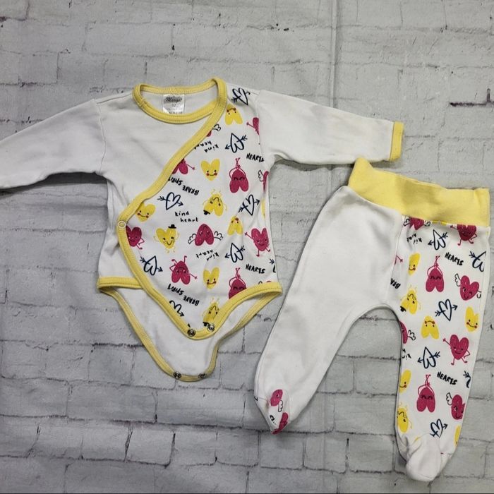 Zestaw dla niemowlaka ze zdjęcia roz 62