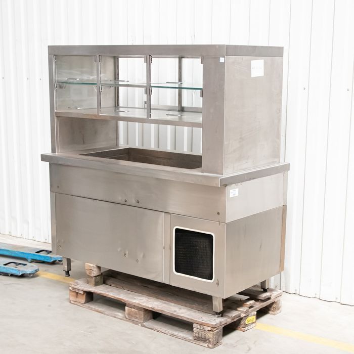 Witryna chłodnicza Ascobloc 2-drzwiowa 145x70x155 cm