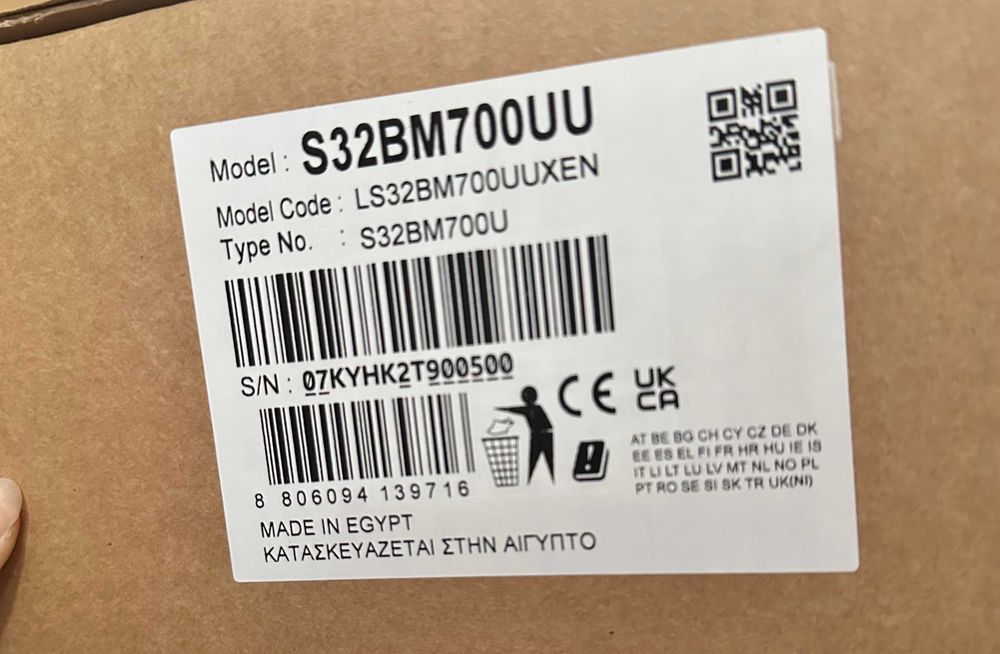 Monitor Samsung Smart M7 S32BM700UU 32" 4K VA 60Hz