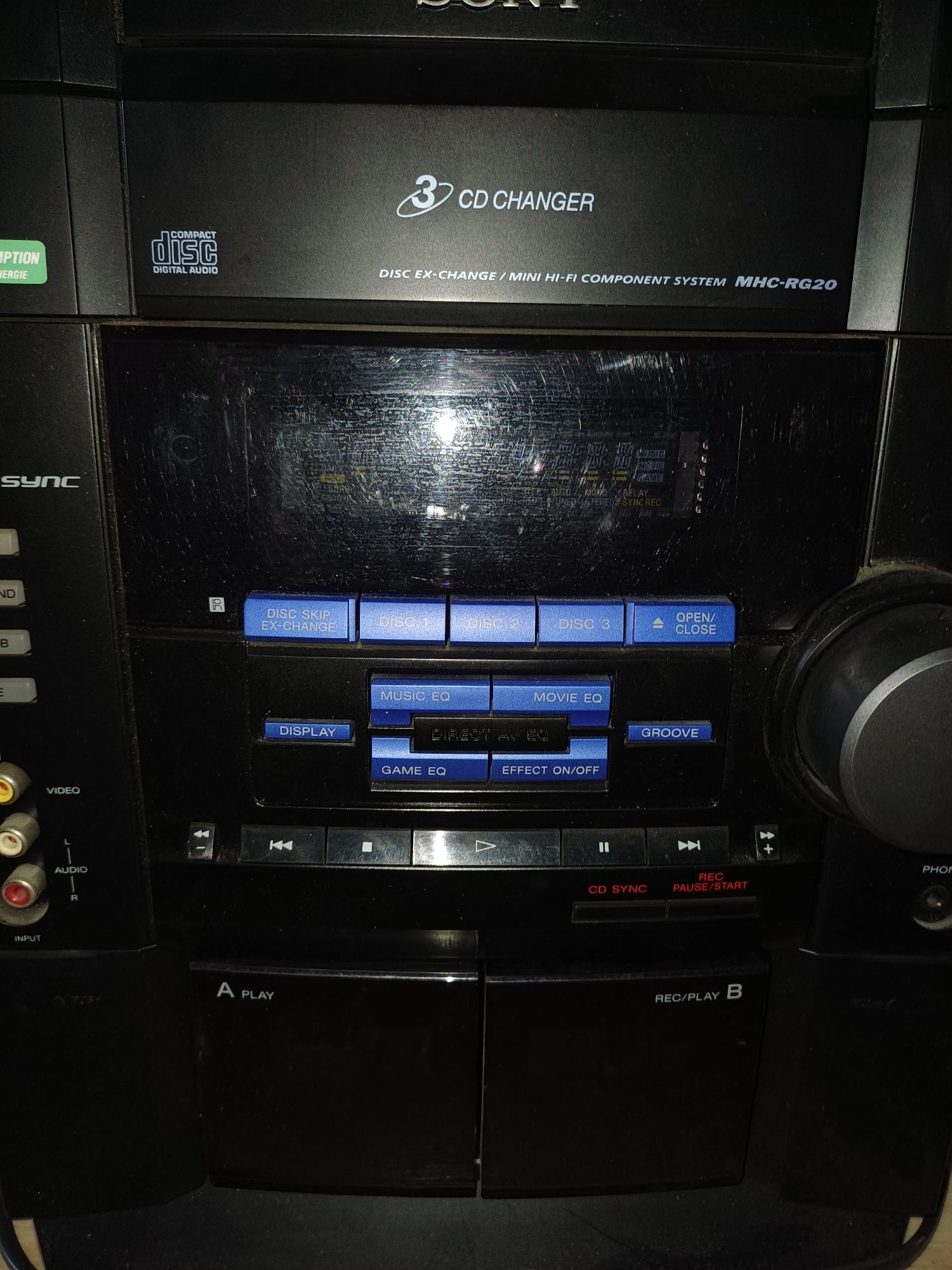 Wieża sony model HCD-RG20