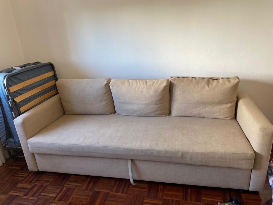 sofa cama 3 lugares que faz Cama