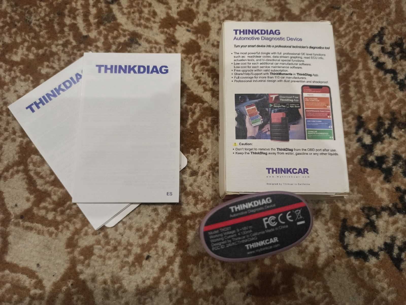 Авто сканер ThinkDiag + 2 года обновления на ВСЁ.