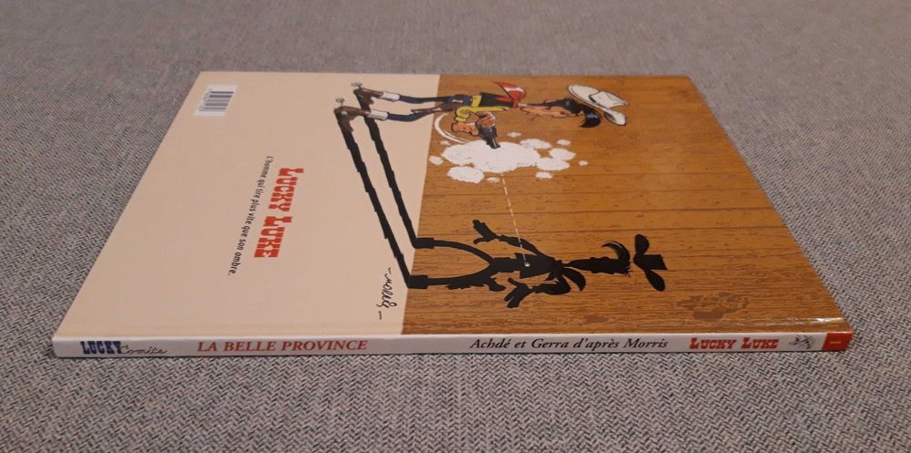 BD Lucky Luke "La belle province"