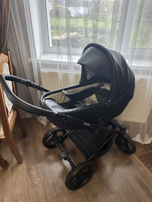 Коляска 3в1 з реверсивним блоком