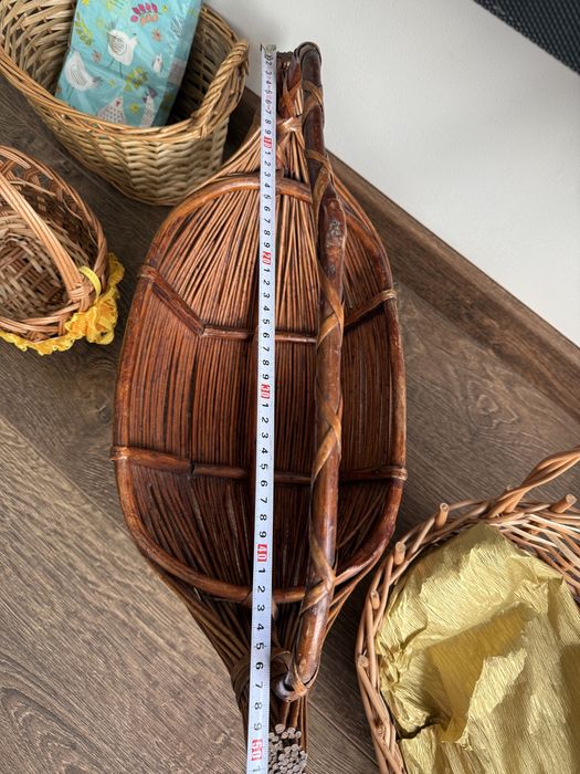 Koszyki wiklinowe Wielkanocne