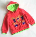 BLUZA z kieszeniami CEKINY r.80/86 MISIE jak TOUS stan bdb