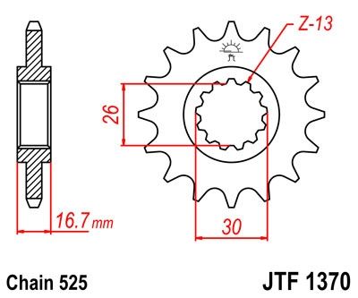 Звезда Suzuki RF600R SGP 27510-21E00, Sunstar, JT, PBR
