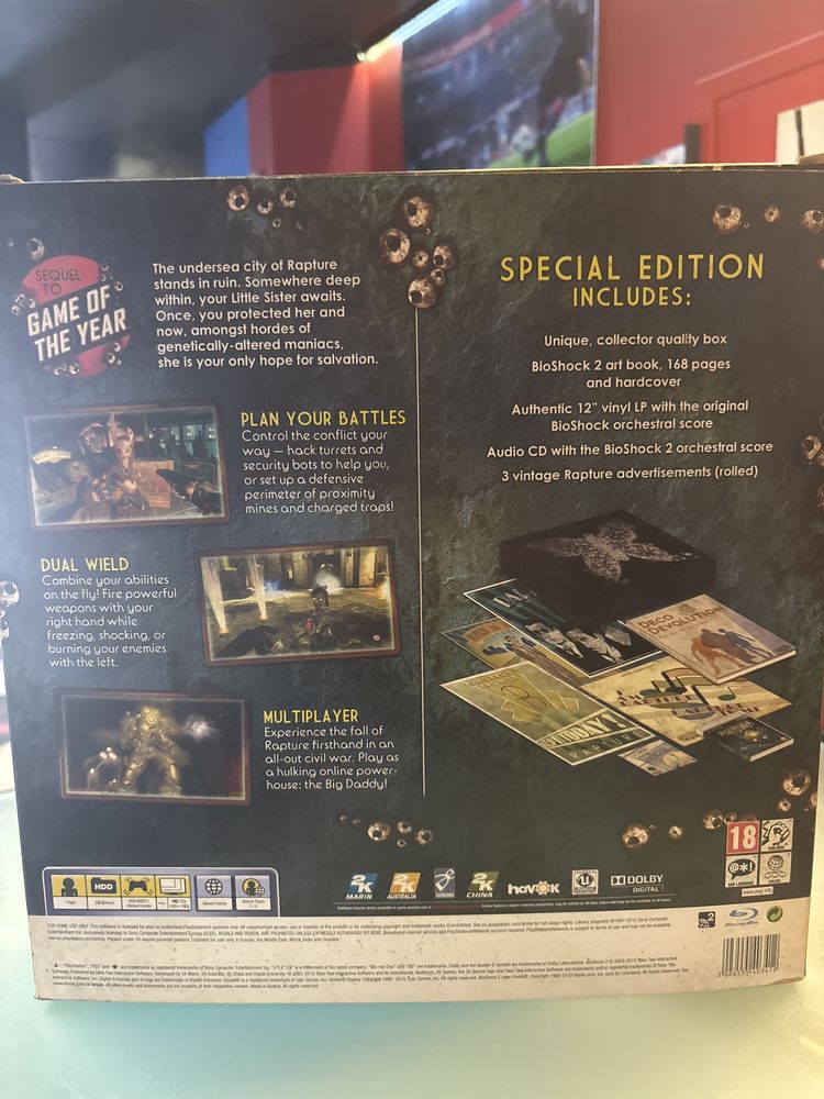 Bioshock 2 Special Edition Brak Gry Playstation 3