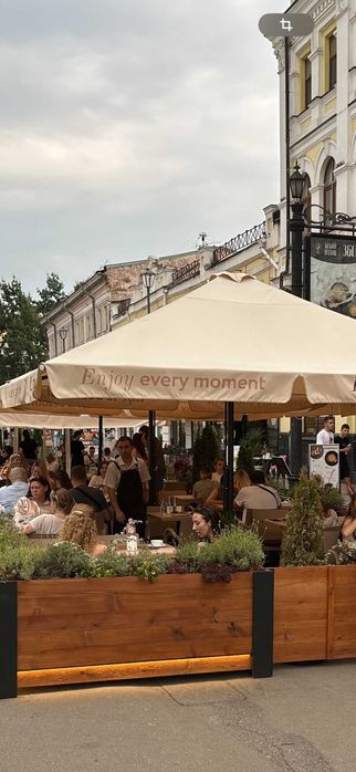 Продаю літнє огородження з тумбами, 16 шт., підсвітка та розетка.