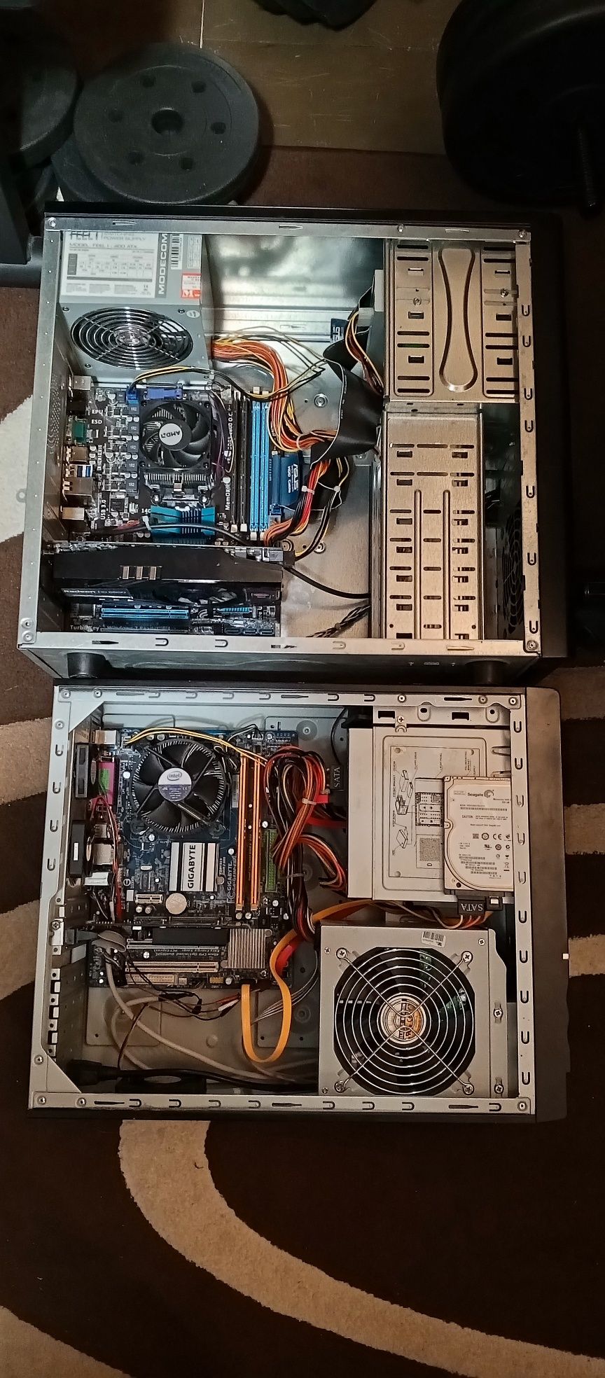 Tani komputer Q9300 4x2.5ghz 4gb ddr2 GF520 2gb hdd500