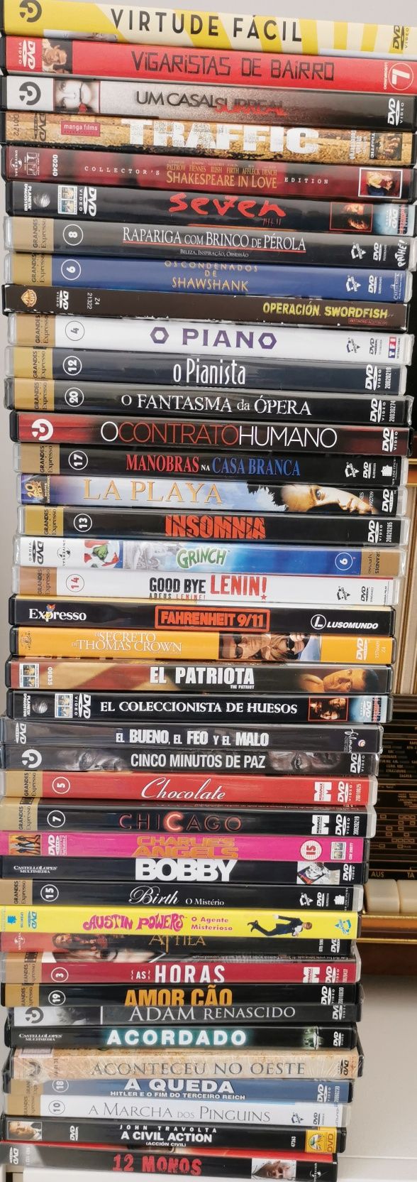 Coleção 150 DVD filmes e séries