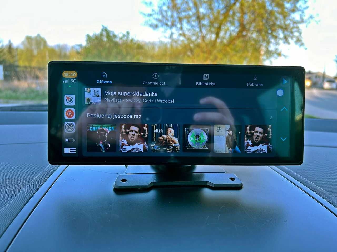 z MONTAŻEM Multimedialna dokładka CarPlay, AndroidAuto/Kamera cofania
