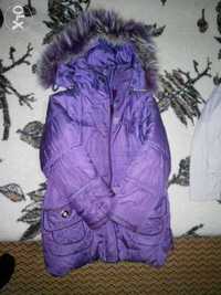 Детская зимняя куртка для девочки