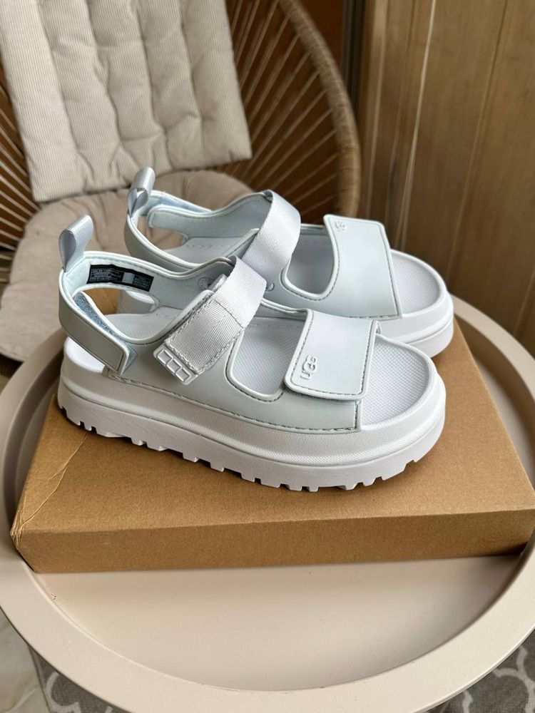Босоніжки Ugg у сіро-блакитному кольорі.Позпродаж залишків.