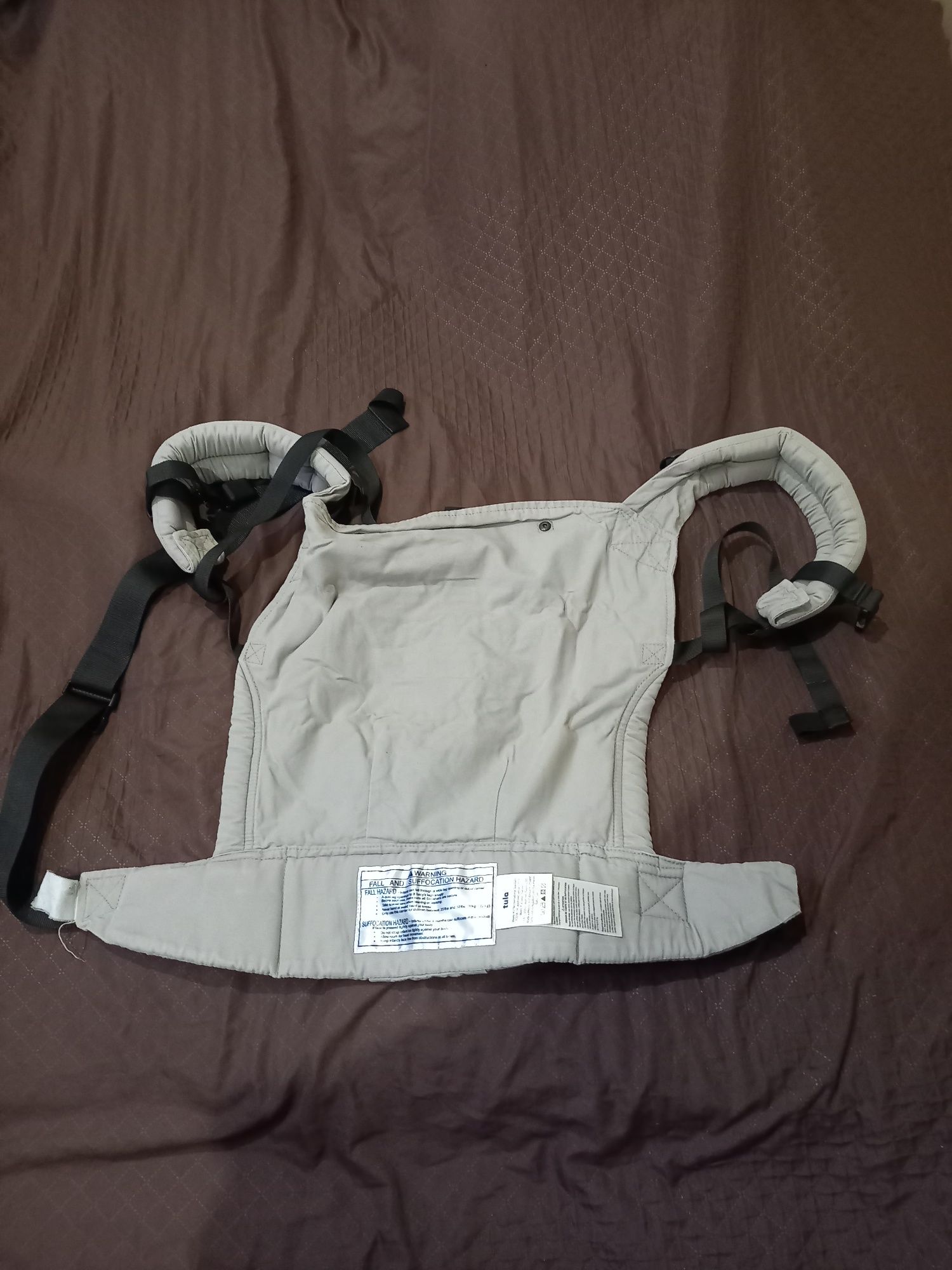 Tula toddler szara