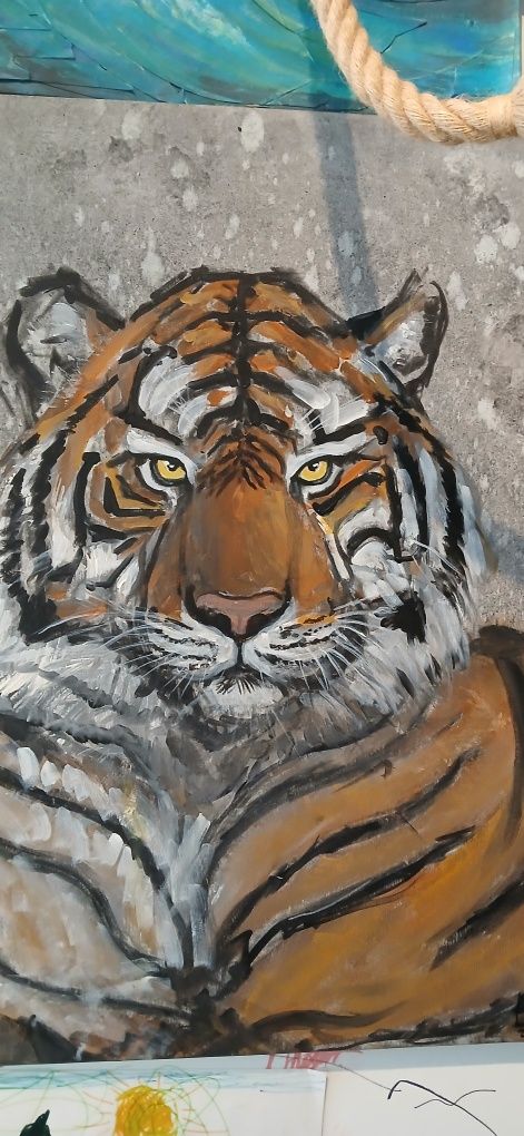Pintura Tigre de Bengala