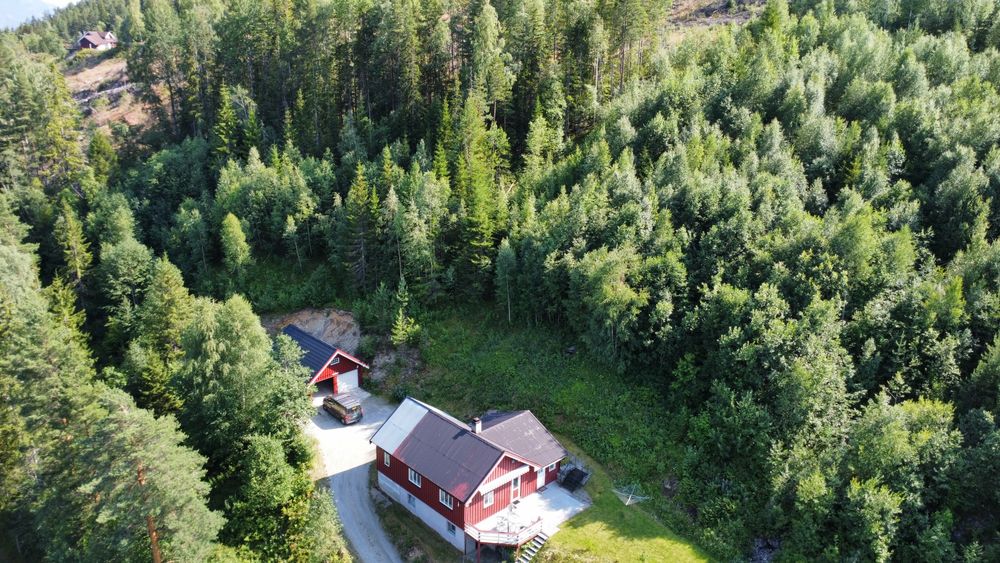 Domek nad jeziorem, Norwegia