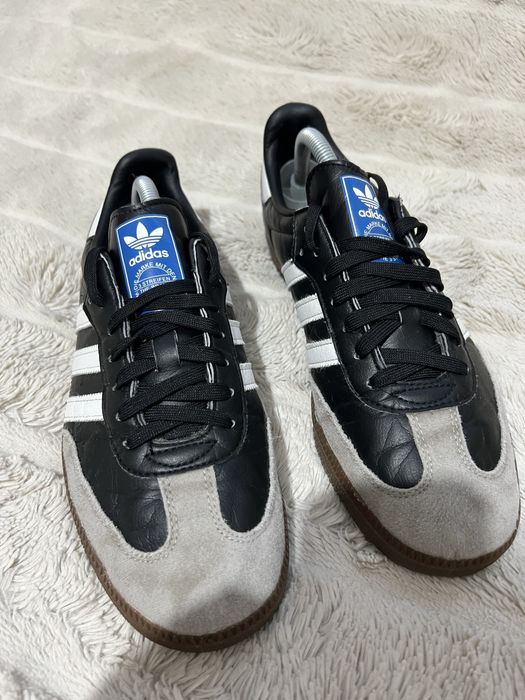 ADIDAS SAMBA Vegan (42) 27см мужские кеды кроссовки оригинал кожаные