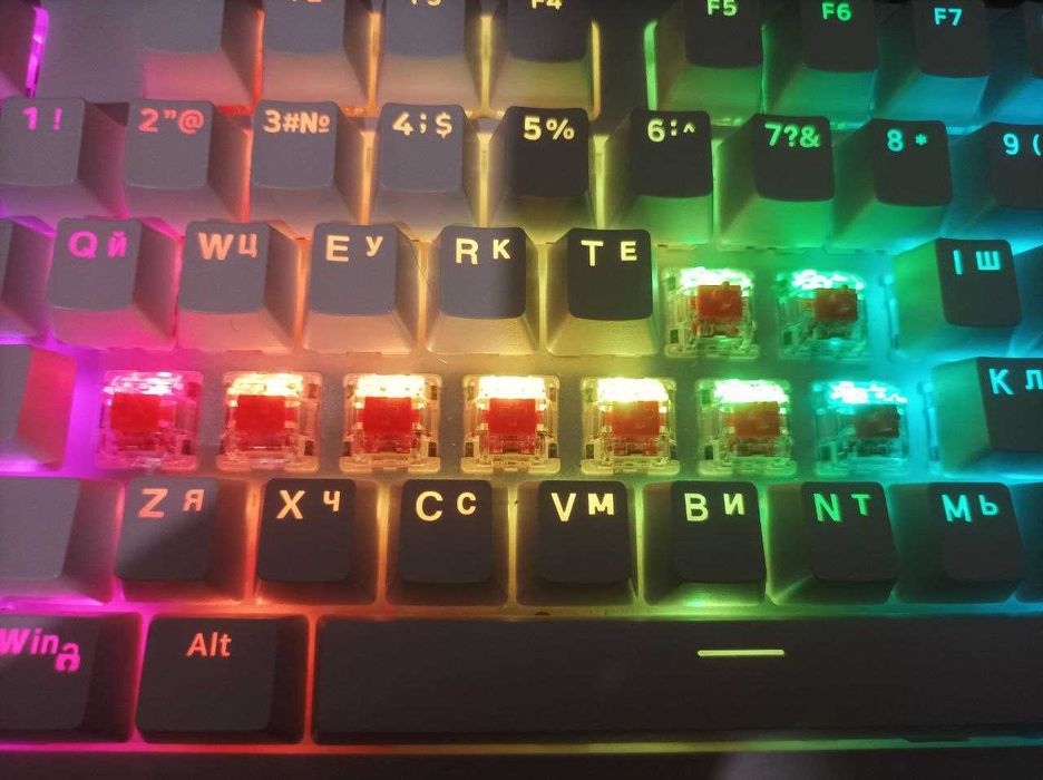 Набор Мышка Hator Pulsar 2 PRO+Клавиатура Rockfall mecha 2 TKL(дефект)