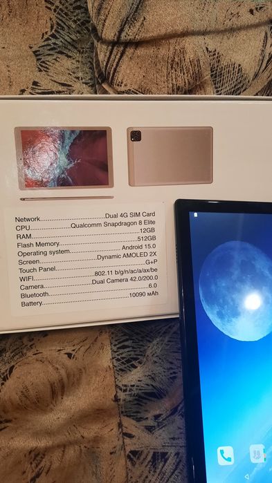 Планшет Galaxy Tab 12 Pro - 12/512gb