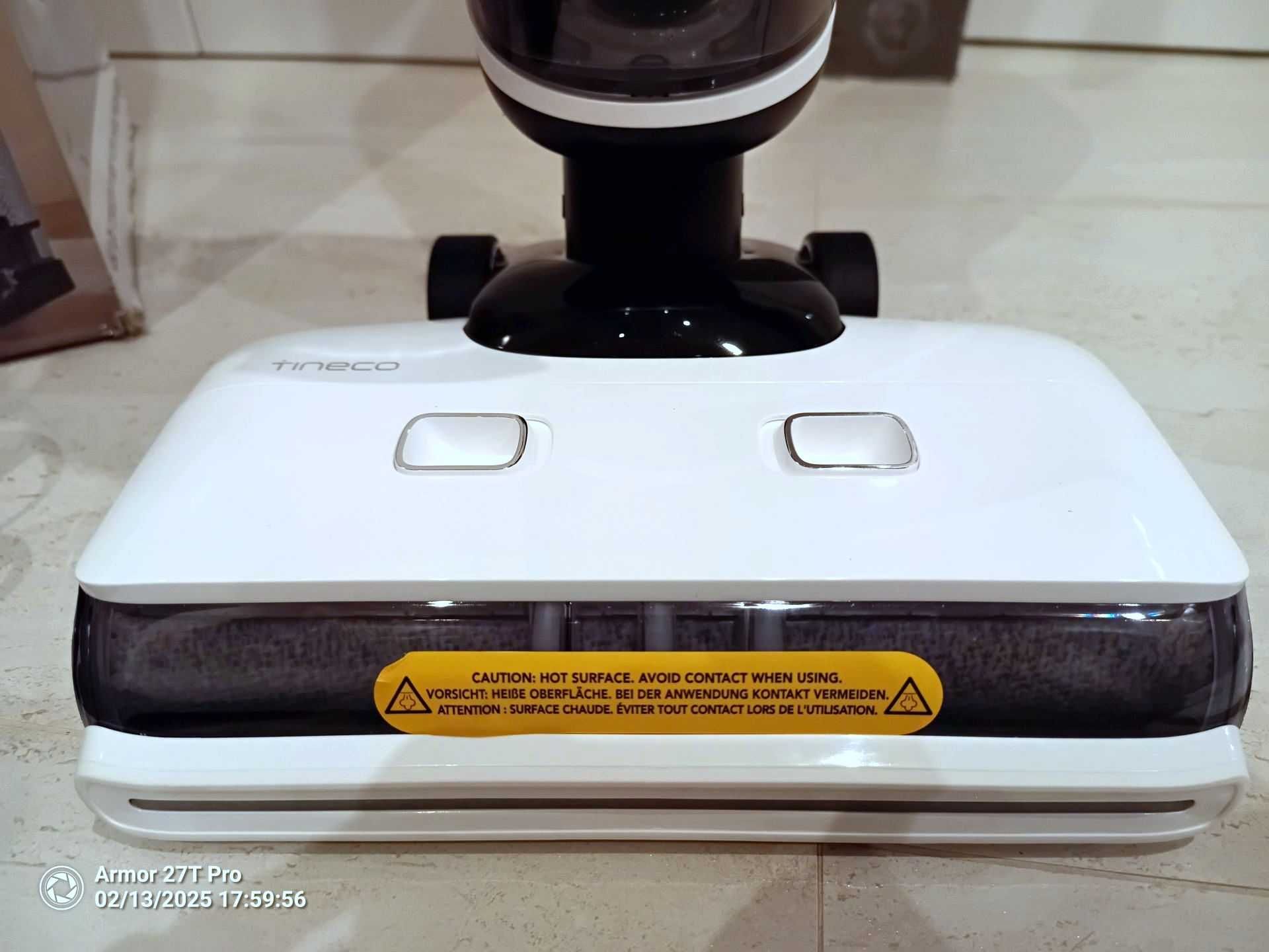 Tineco Floor ONE S7 Steam odkurzacz pionowy bezprzewodowy PARA 140°C
