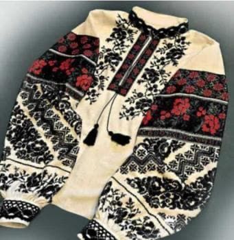 Заготовка жіночої сорочки Бохо-22 з домотканого полотна для вишивки