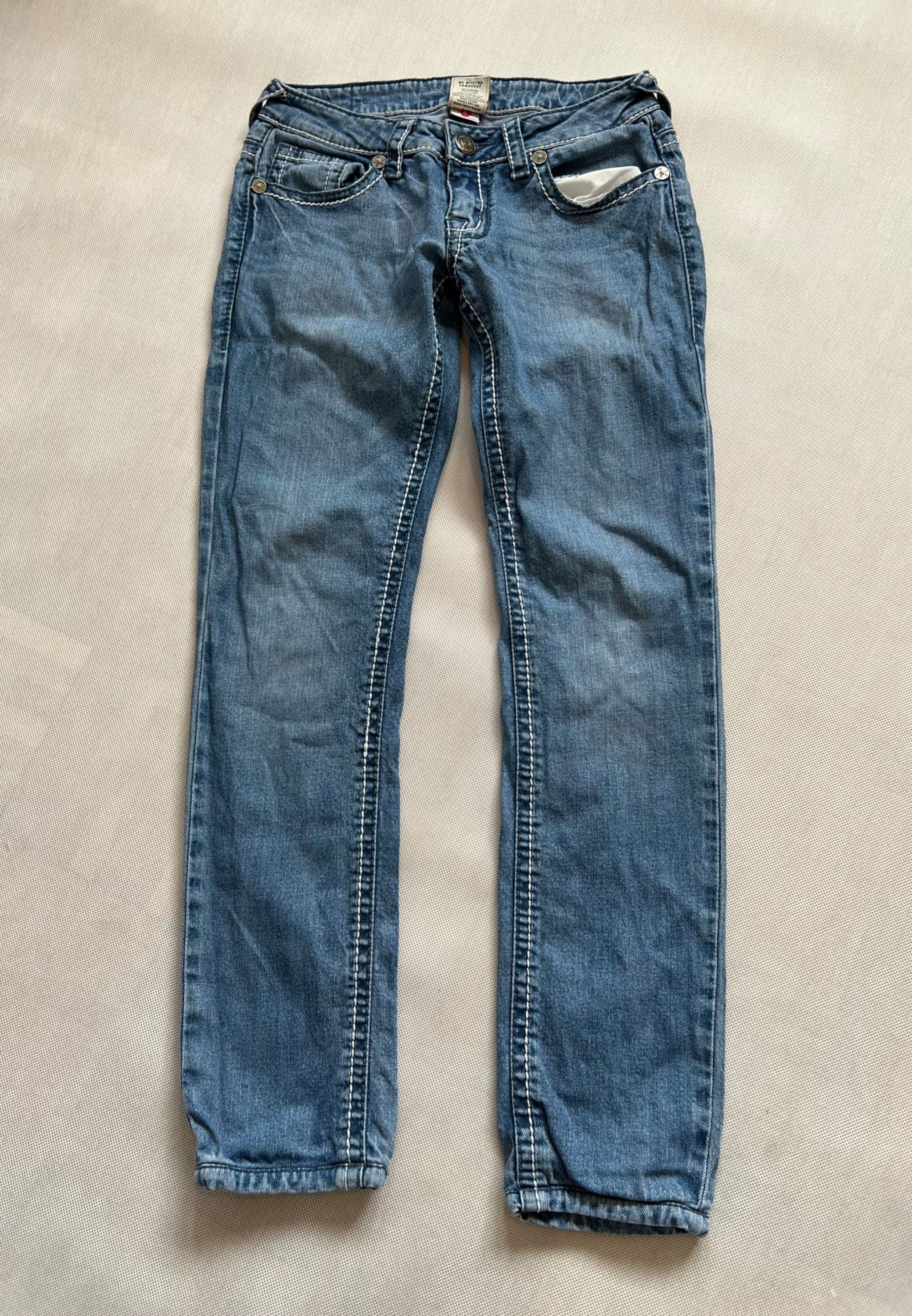 spodnie True Religion jeans logo pants