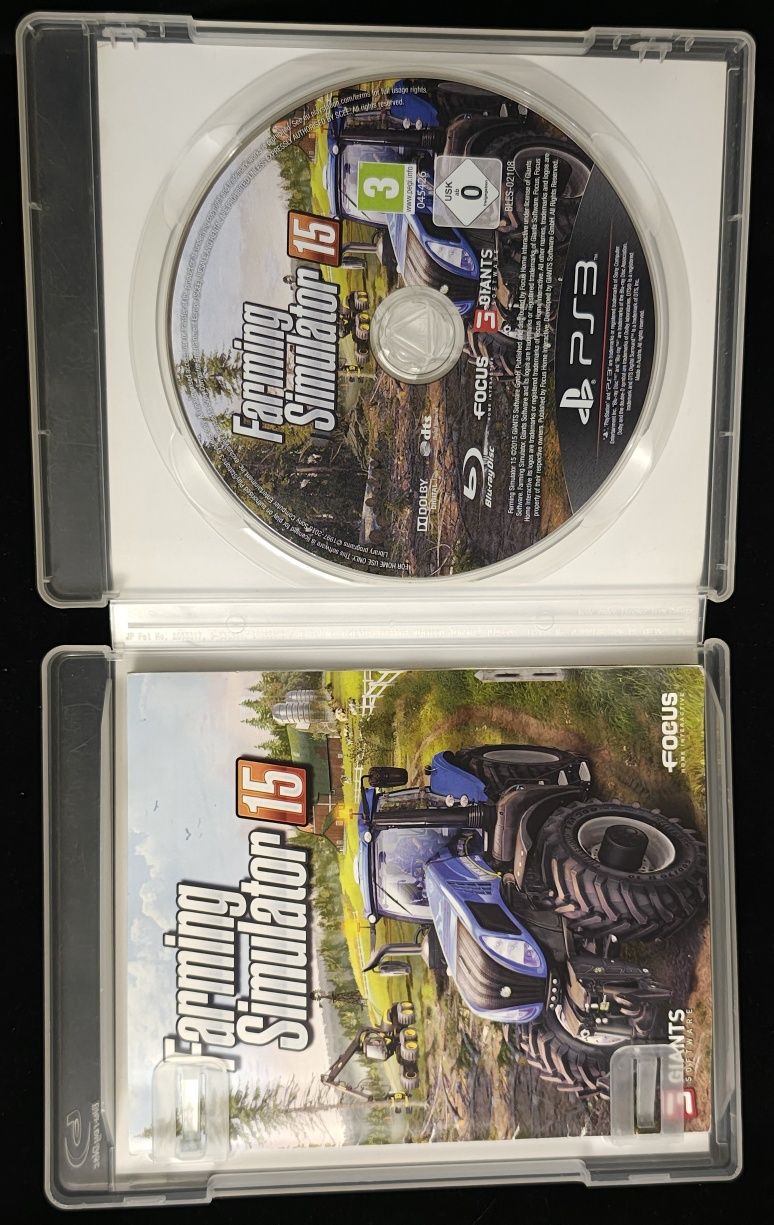 Farming Simulator 15 Gra na PS3 po polsku Komplet 3xPL 100% Sprawna