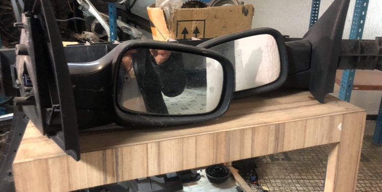 clio lll espelho retrovisor esquerdo e direito quadrante