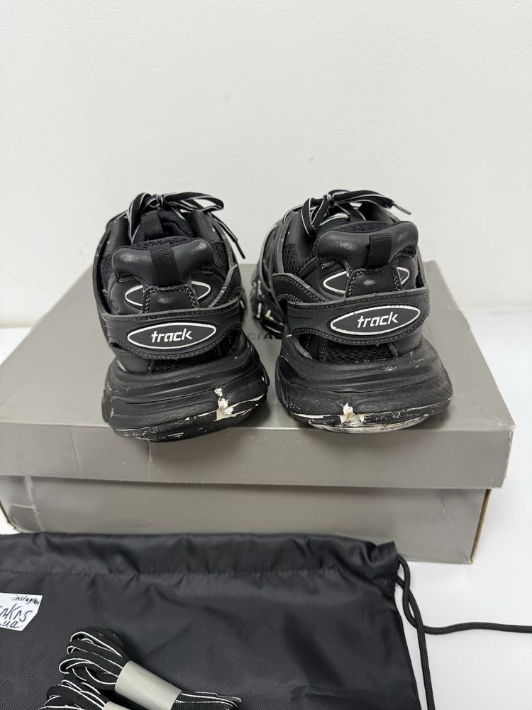 кроссовки  Balenciaga Track 1 Black dirty 43 44 runner rick owens