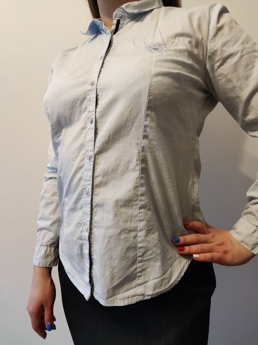 Błękitna koszula Sinsay S