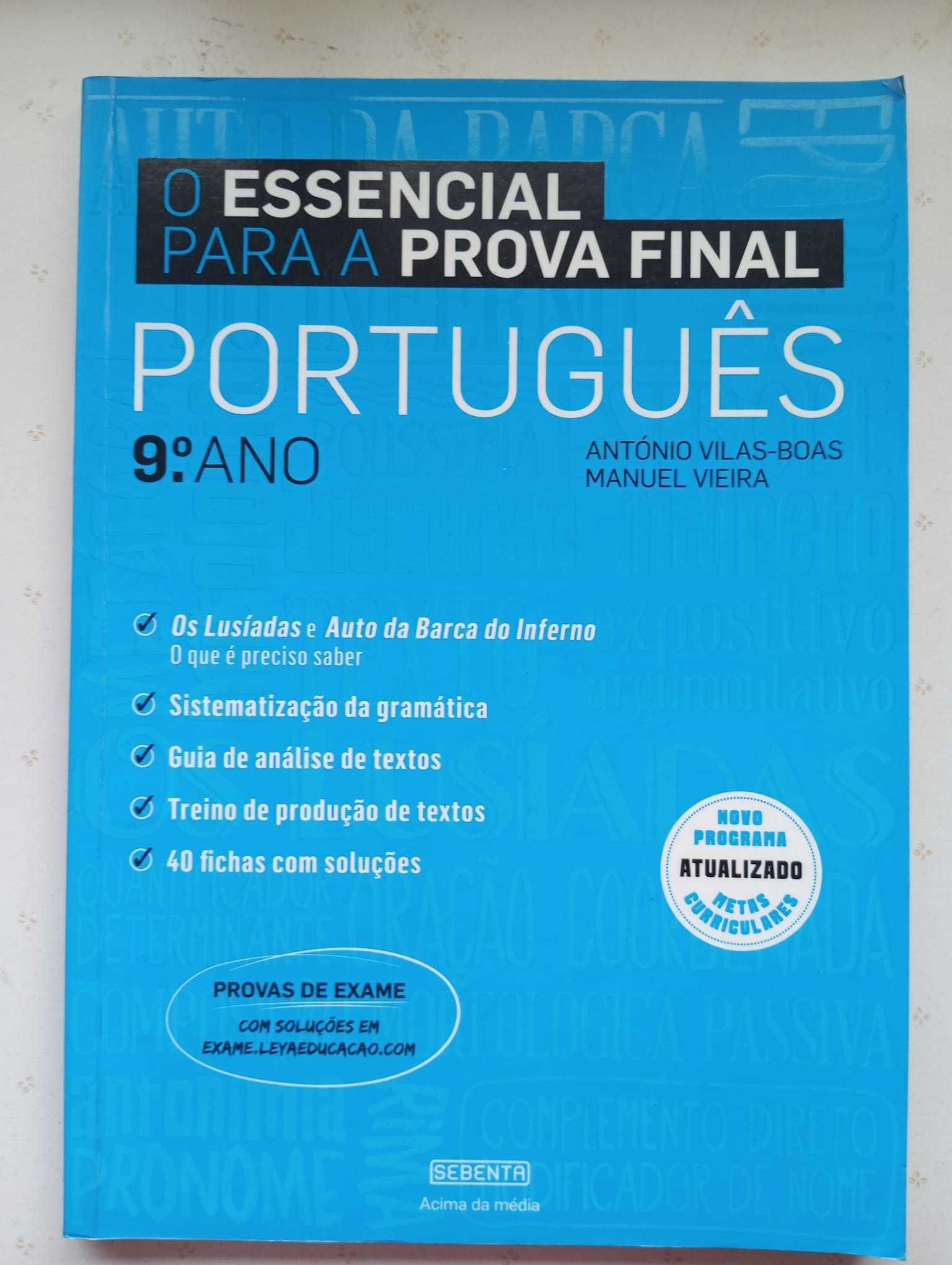 O Essencial para a Prova Final de PT 9º ano