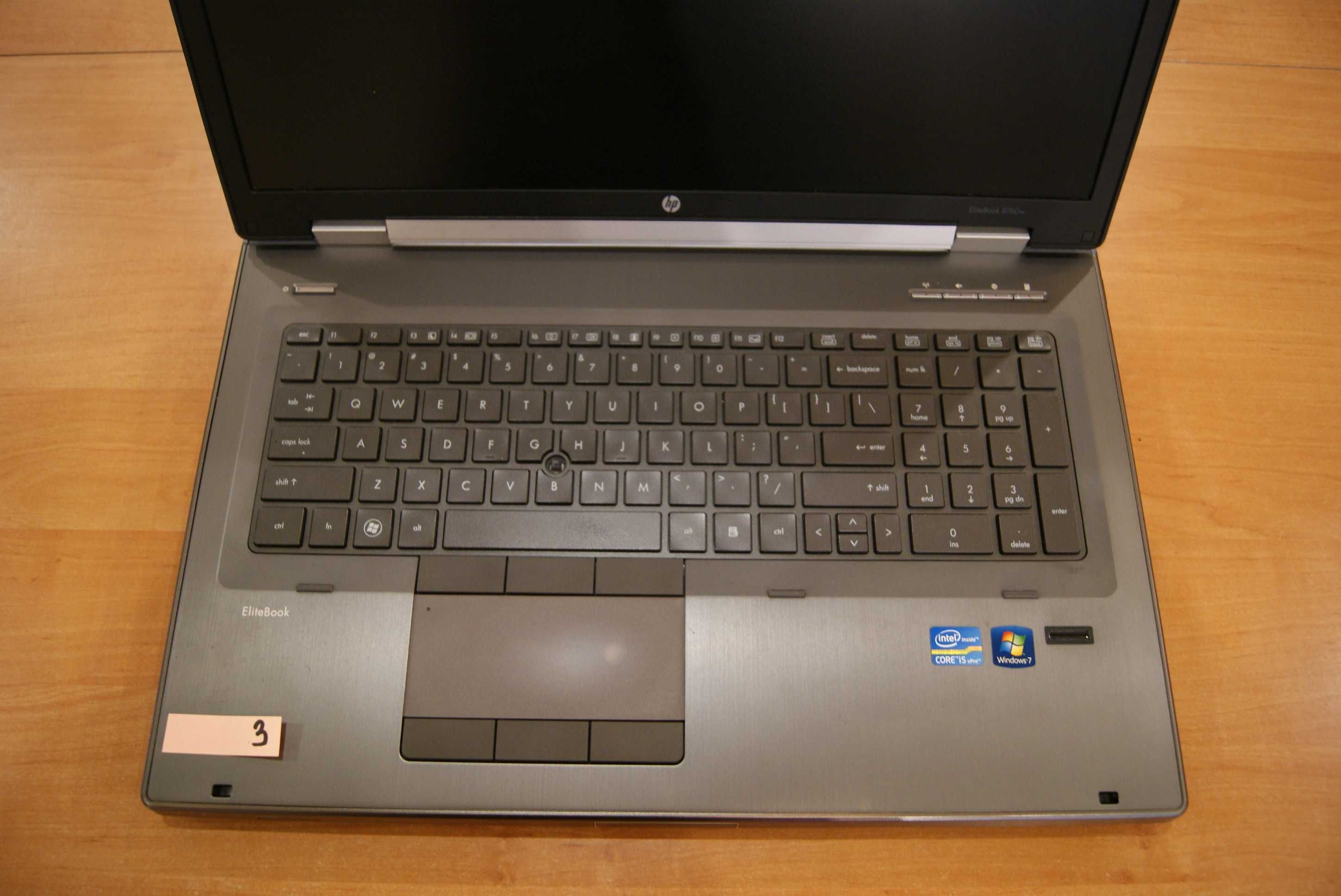 Laptop HP Elitebook 8760w IntelCore i5 + Ładowarka 230W Laptop nr 3