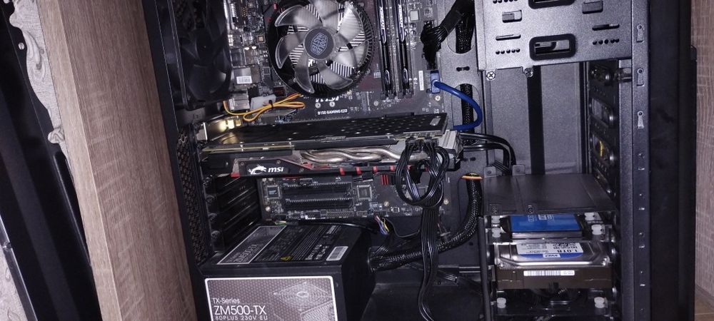 CPU 8/16 2.1Ghz, 16Gb Ddr4, 2Gb GPU, ssd 120Gb, hdd 1Tb