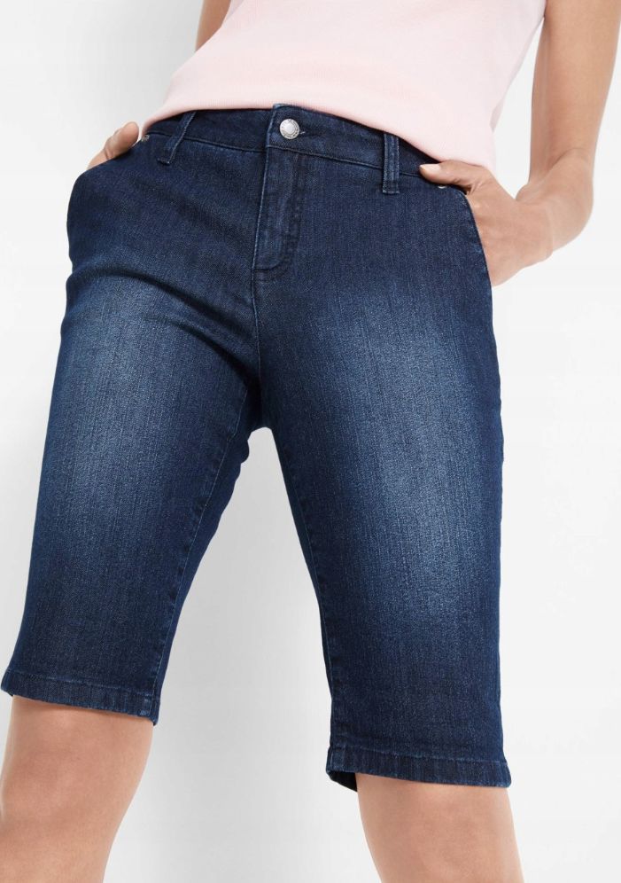 bonprix spodenki jeans przetarcia 40