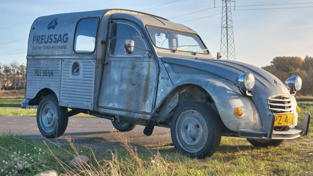 Citroen 2cv wersja AK250 Niezniszczalny:)