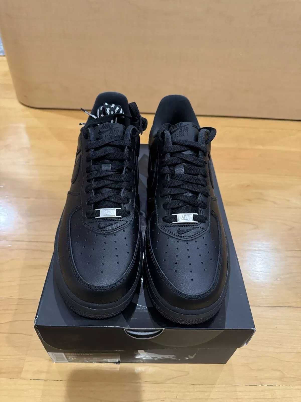 Supreme&Nike|AirForce1Low[Black] EU 40