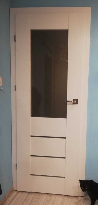 Drzwi wewnętrzne pokojowe lewe 70 DRE jak nowe