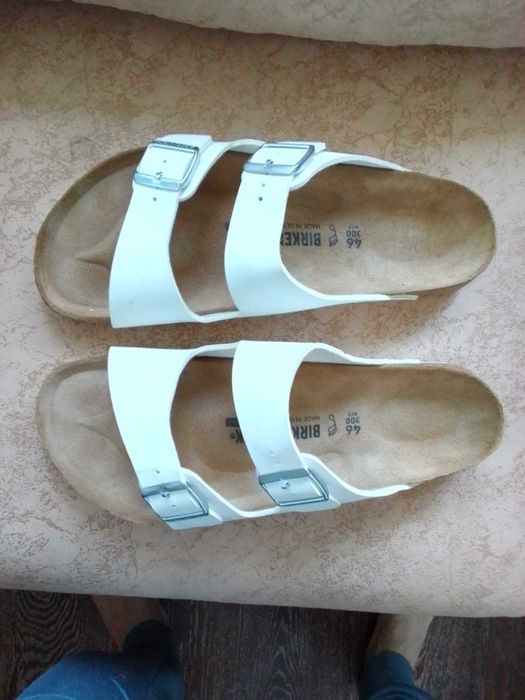 Кожаные сандали /тапки/ " Биркеншток".