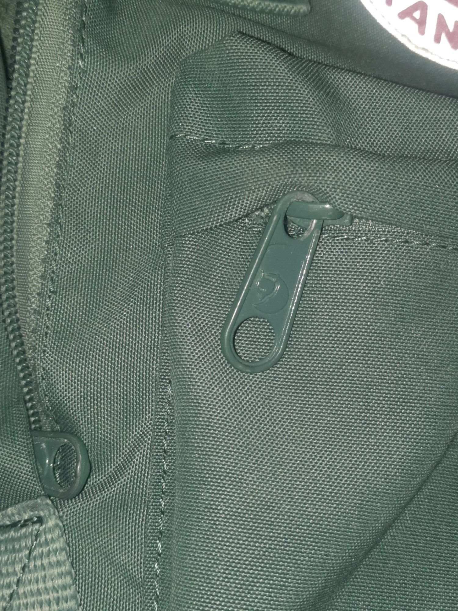 Mały plecak Fjallraven w zielonym kolorze