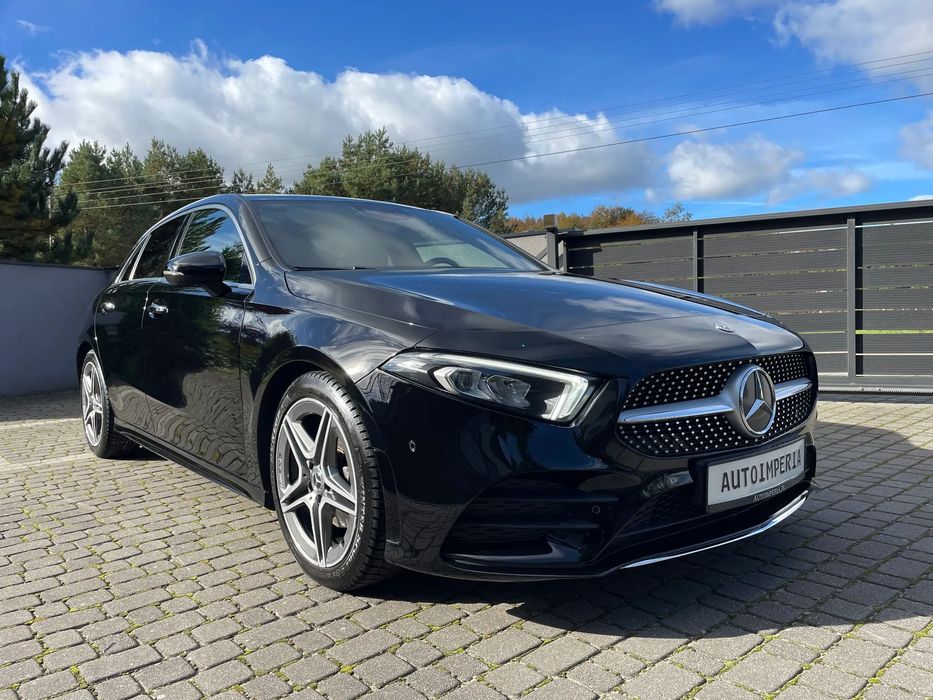 Mercedes-Benz Klasa A AMG_I wł_Salon PL_100% Serwis ASO_Keyless Go_Ambiente_Pakiet Premium
