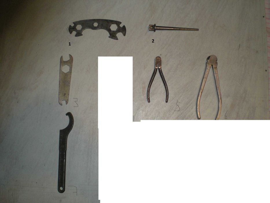 Ключи гаечные рожковые Велосипедный ключ семейный, кусачки Циркуль