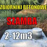 Zbiornik 10m3 Betonowy Deszczówka Szambo Piwniczka Kompleksowo Wykop