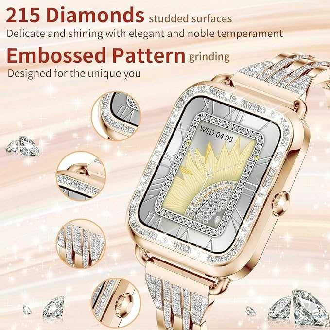 Smartwatch damski z funkcją telefonu